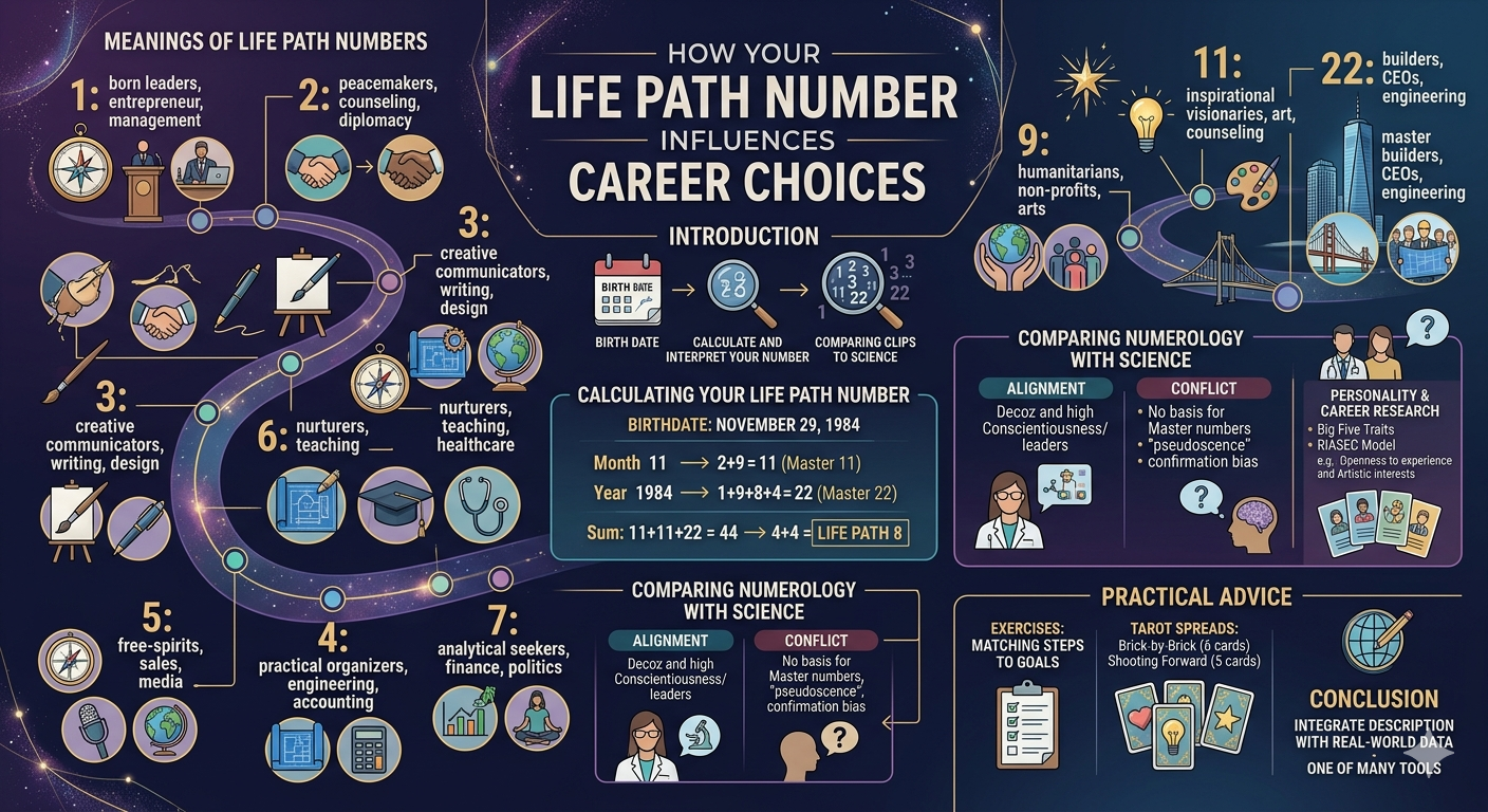 ​How Your Life Path Number Influences Career Choices