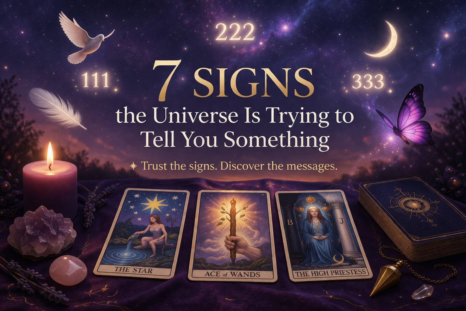 🔮 7 Signs the Universe Is Trying to Tell You Something