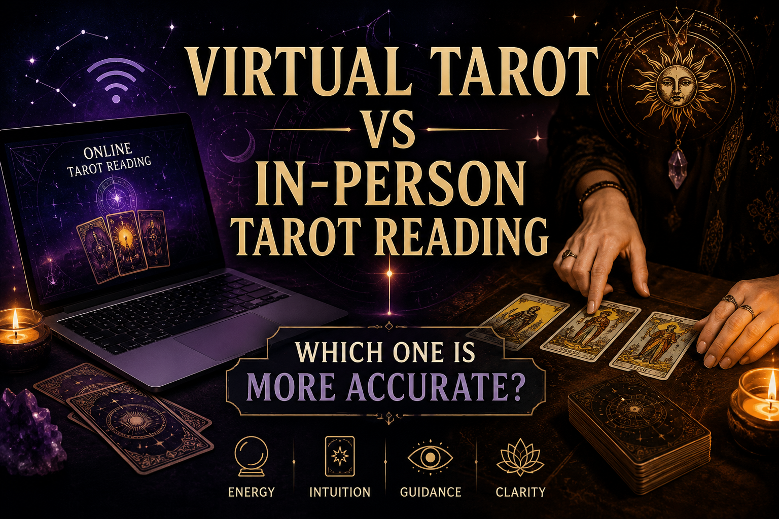 Virtual Tarot vs In-Person Tarot Reading: Which One Is More Accurate in 2026?